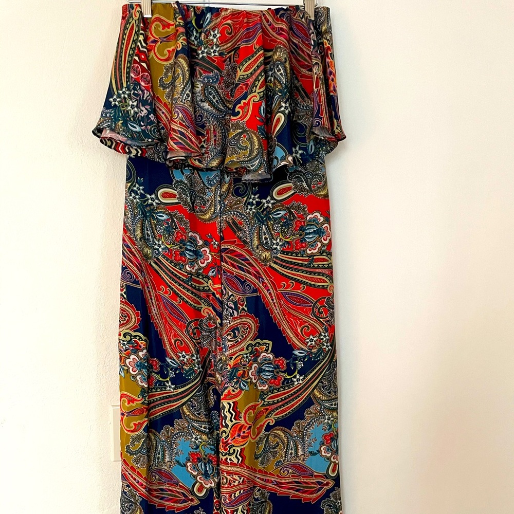 Long jumpsuit beautiful and colorful